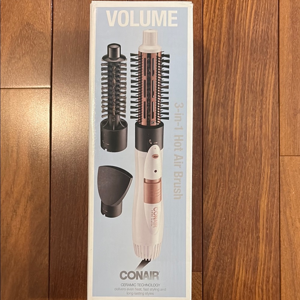 Conair Volume 3-in-1 Hot Air Brush